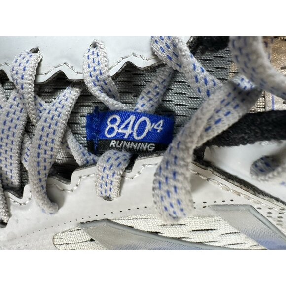 New Balance 840v4 Sneakers Men\'s 9 cushion abzorb black gray blue running train